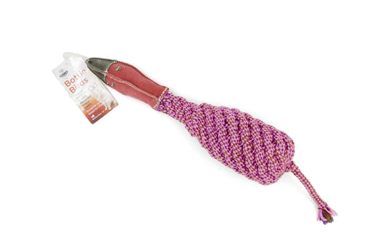 Recycled Bottle Crinkle Bird Toy