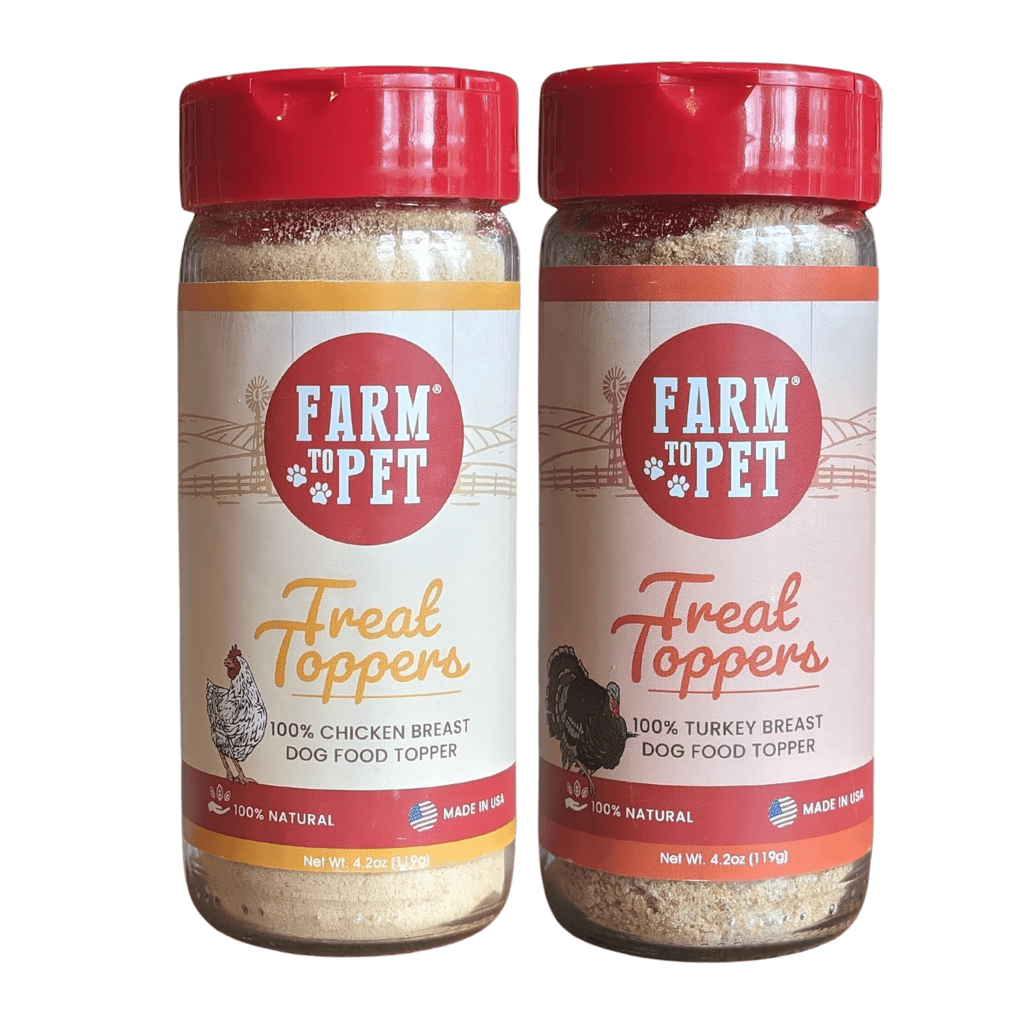 Chicken & Turkey Dog Food Topper Bundle